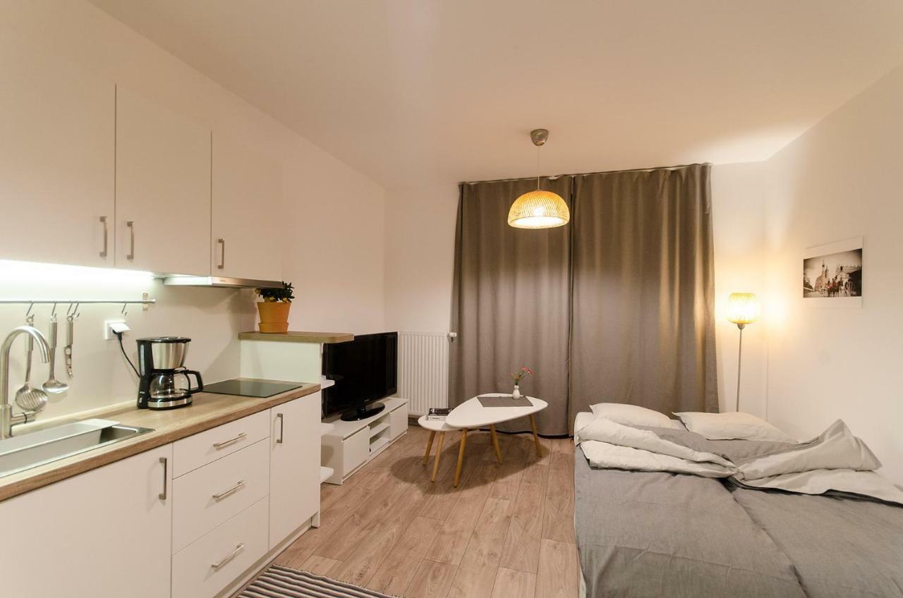 White Swan Apartment Krakau Buitenkant foto